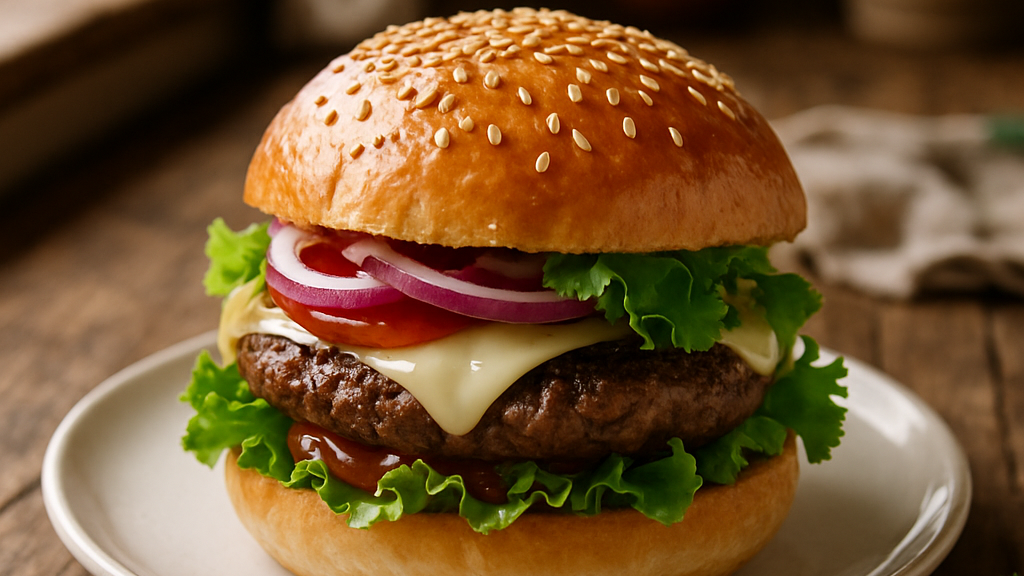 Image of Burger Buns (45 Min) | Fluffiges Gebäck