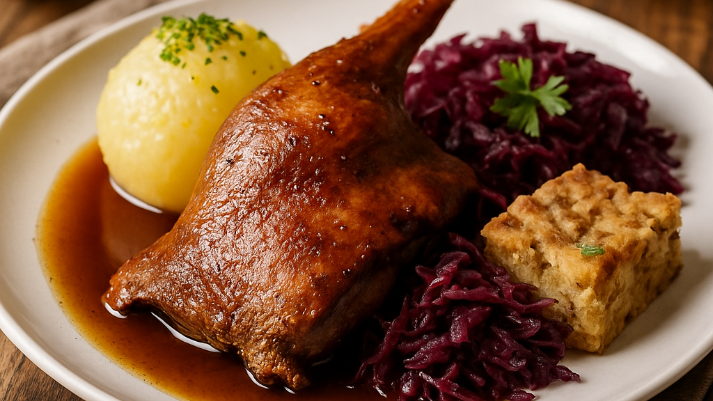 Image of Gänsebraten (180 Min) | Herzhaftes Rezept