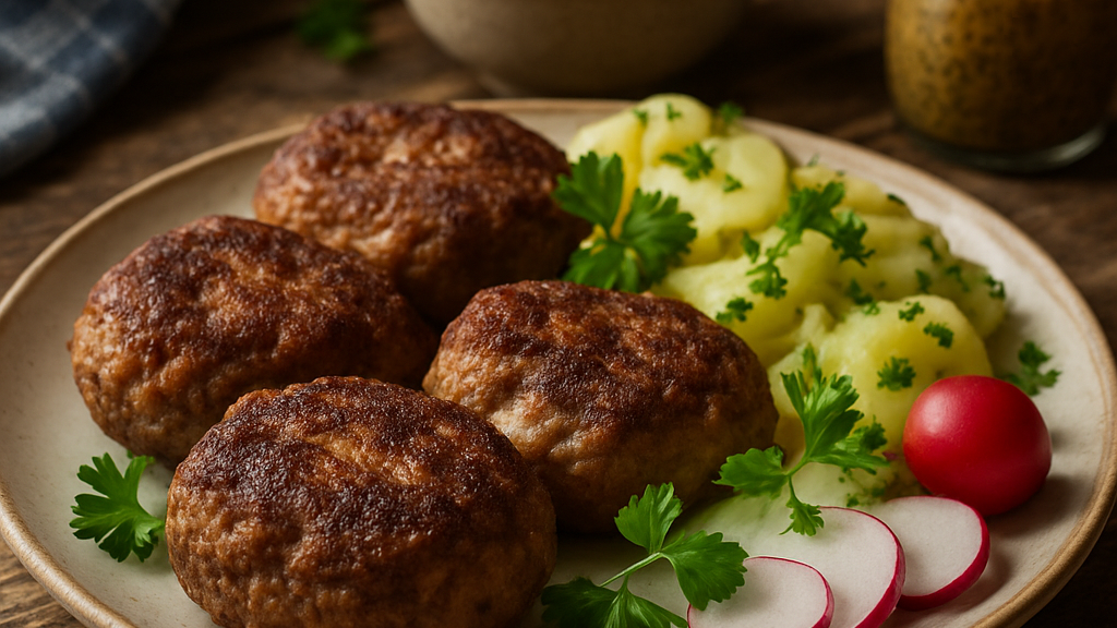 Image of Buletten (45 Min) | Herzhaftes Rezept