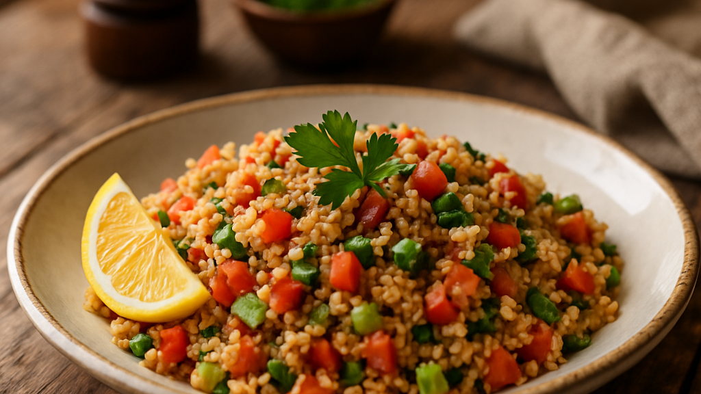Image of Bulgur Salat (20 Min) | Frischer Genuss