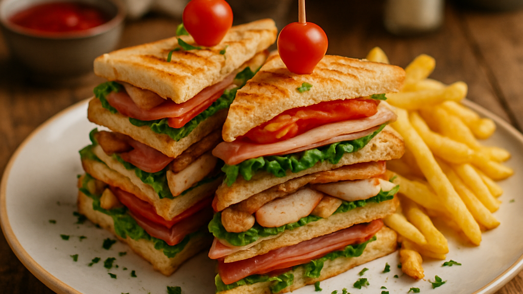 Image of Club Sandwich (20 Min) | Herzhaftes Rezept