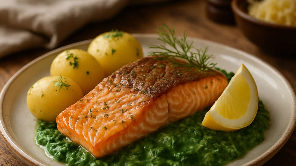 Image of Lachsfilet (30 Min) | Herzhaftes Rezept