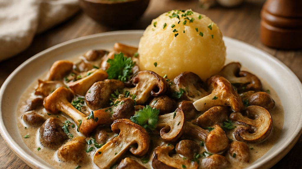 Image of Pilzpfanne (25 Min) | Herzhaftes Veggie-Rezept