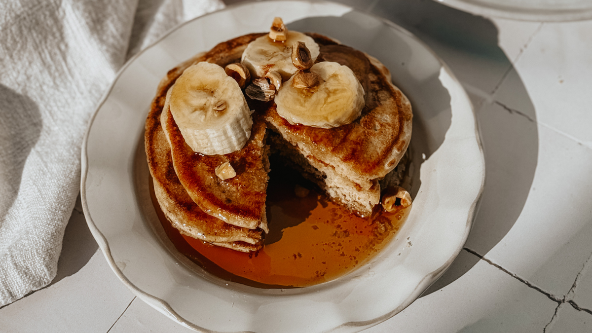 Fluffy Whey Protein Pancakes