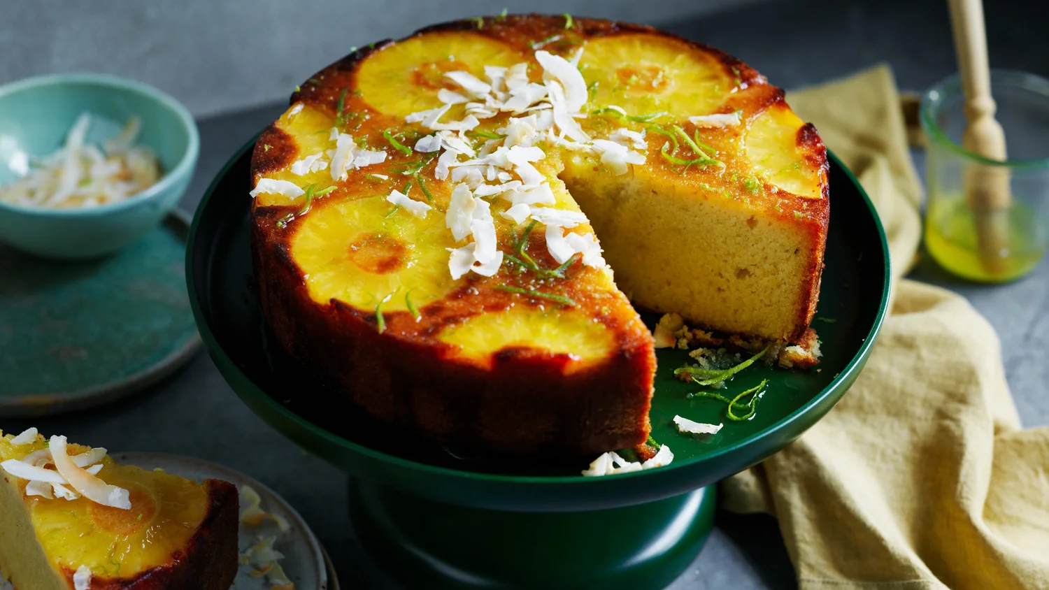 Piña Limón Pineapple-Lime Impossible Cake (Tropical Flan Cake)