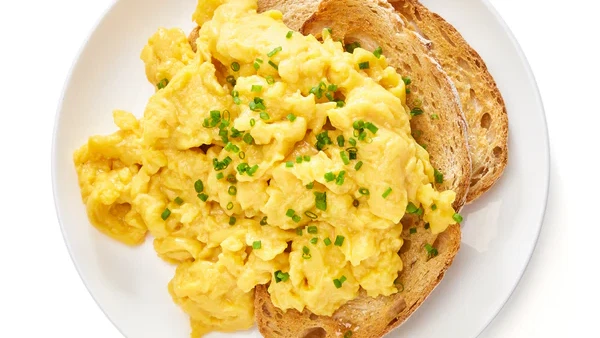 Image of Vegan Scrambled Egg Using Easy Vegan Egg