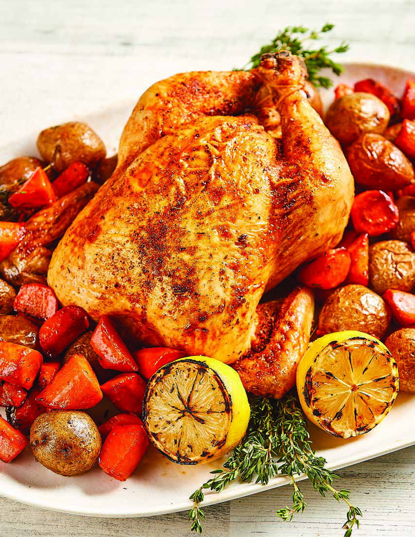 Roast Chicken with Spices