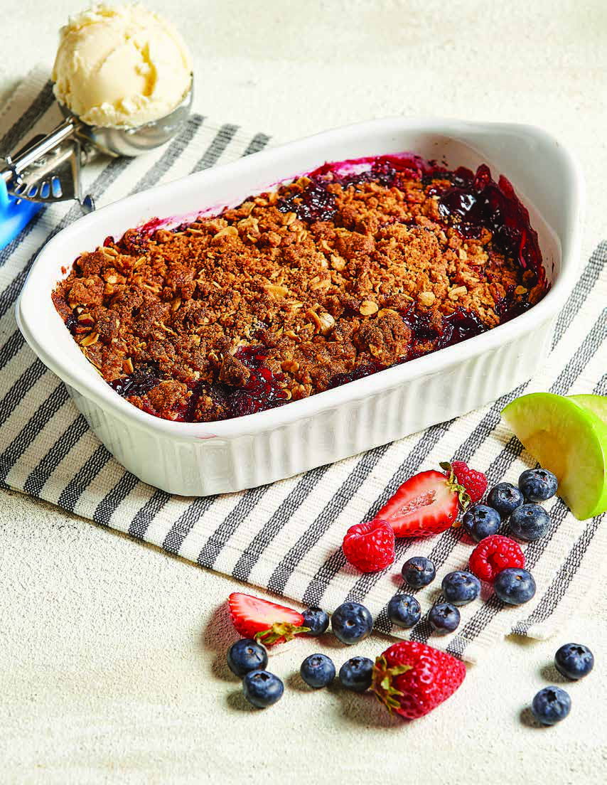 Berry Apple Crisp