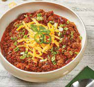 Beef Chili with Cilantro