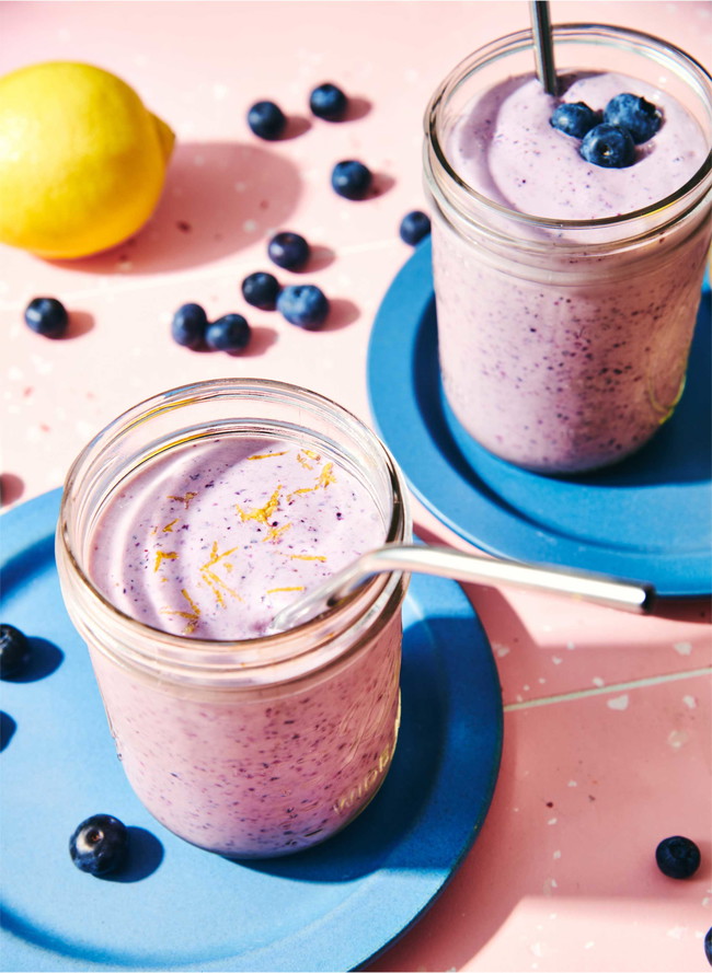 Image of Breakfast Blueberry Lemon Smoothie