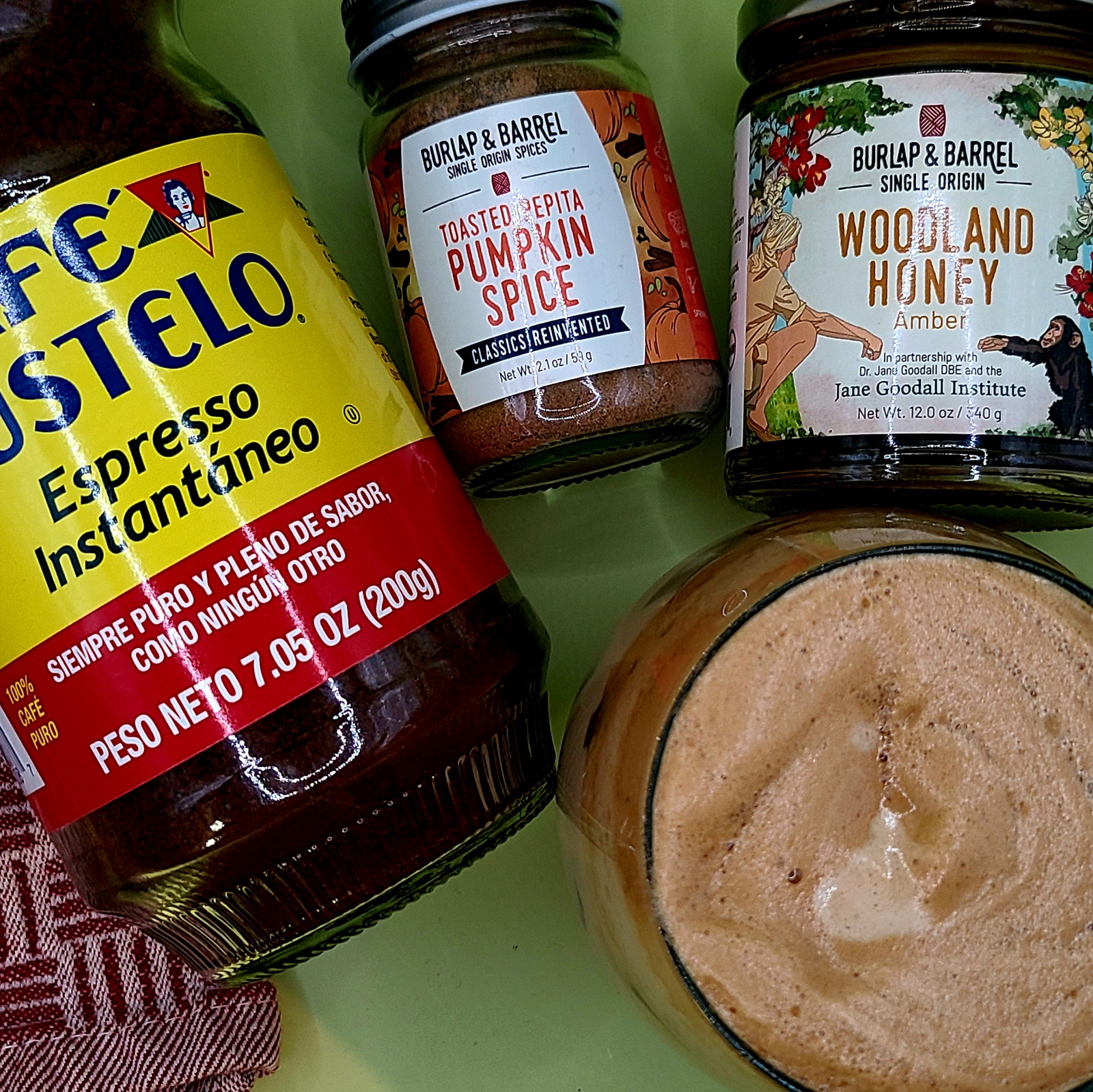 Image of Whipped Honey “Punkin” Spice Dalgona Coffee