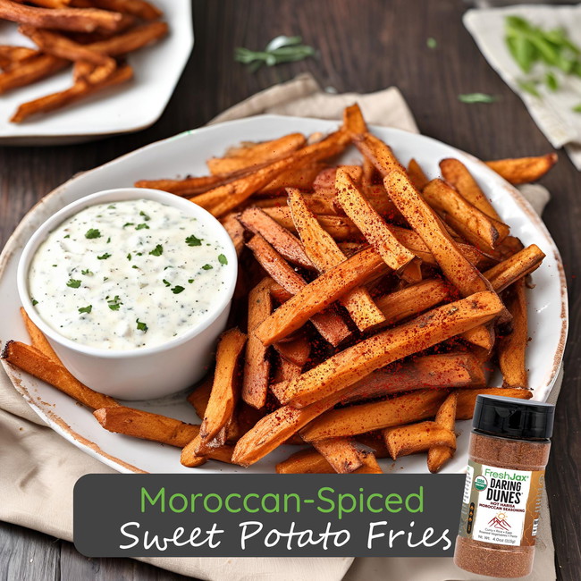 Image of Moroccan-Spiced Sweet Potato Fries