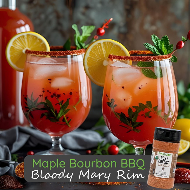 Image of Maple Bourbon BBQ Bloody Mary Rim