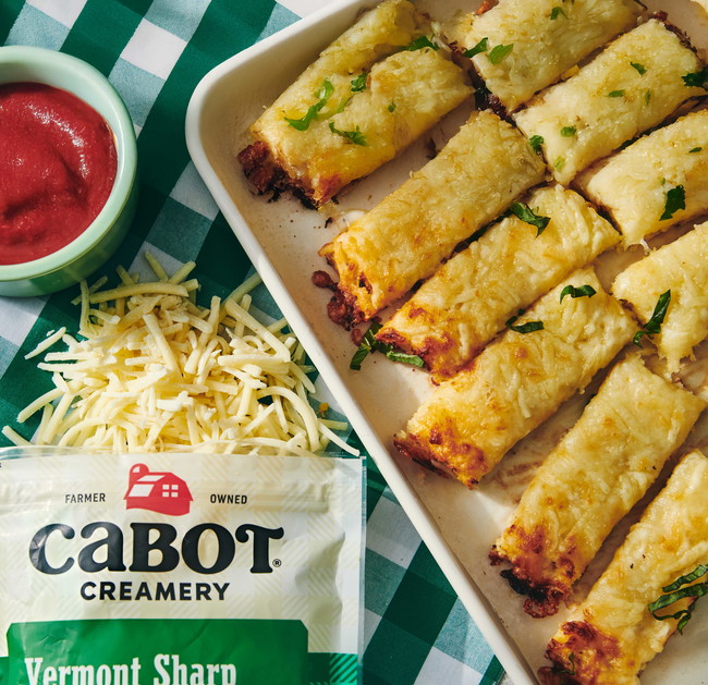 Image of Cheesy Cauliflower Breadsticks