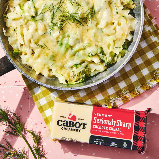 Image of Cheesy Cabbage Sauté