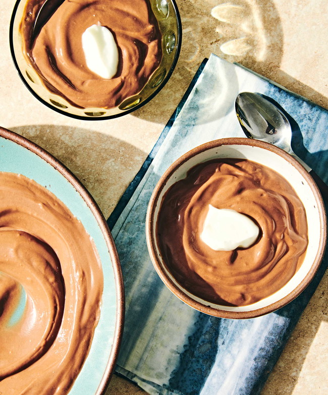 Image of Greek Yogurt Chocolate Pudding