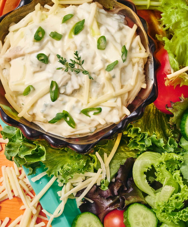 Image of Creamy Cheddar Salad Dressing