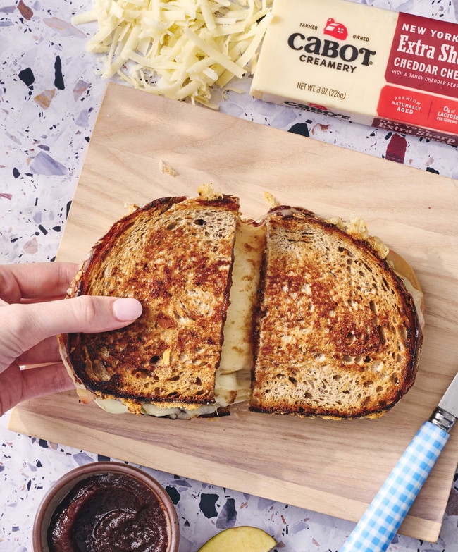 Image of Farm Girl’s Fave Grilled Cheese and Apple Sandwich