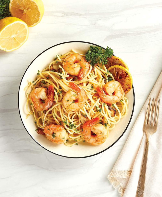 Lemon Shrimp Scampi