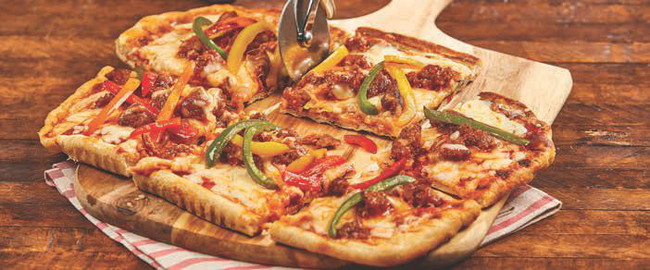 Grilled Chorizo Pizza