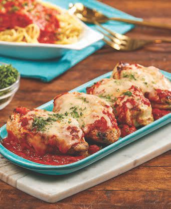 Grilled Chicken Parmesan