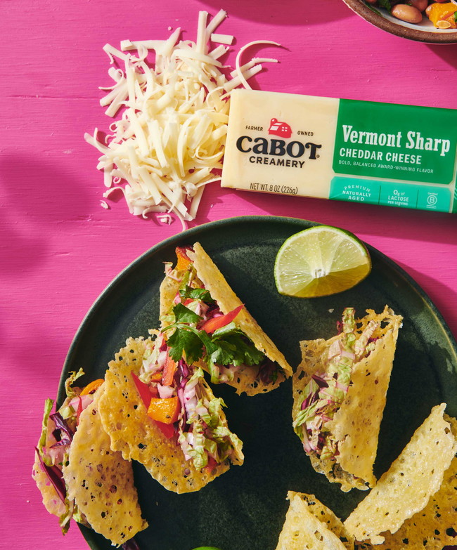Image of Cabot Cheddar Lace Crisp Taco Shells