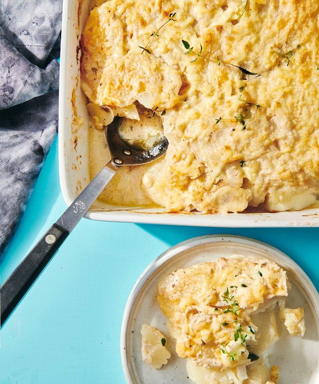 Image of Scalloped Potatoes with Greek Yogurt & Cheddar