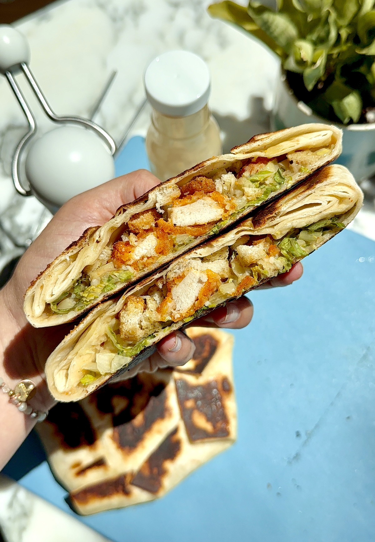 Miso Caesar Crunchwrap Supreme