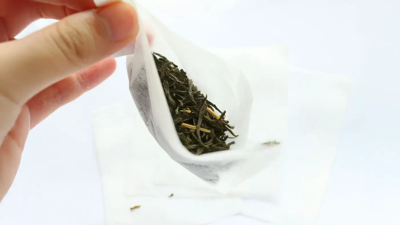 Gyokuro Tea Bag Prep