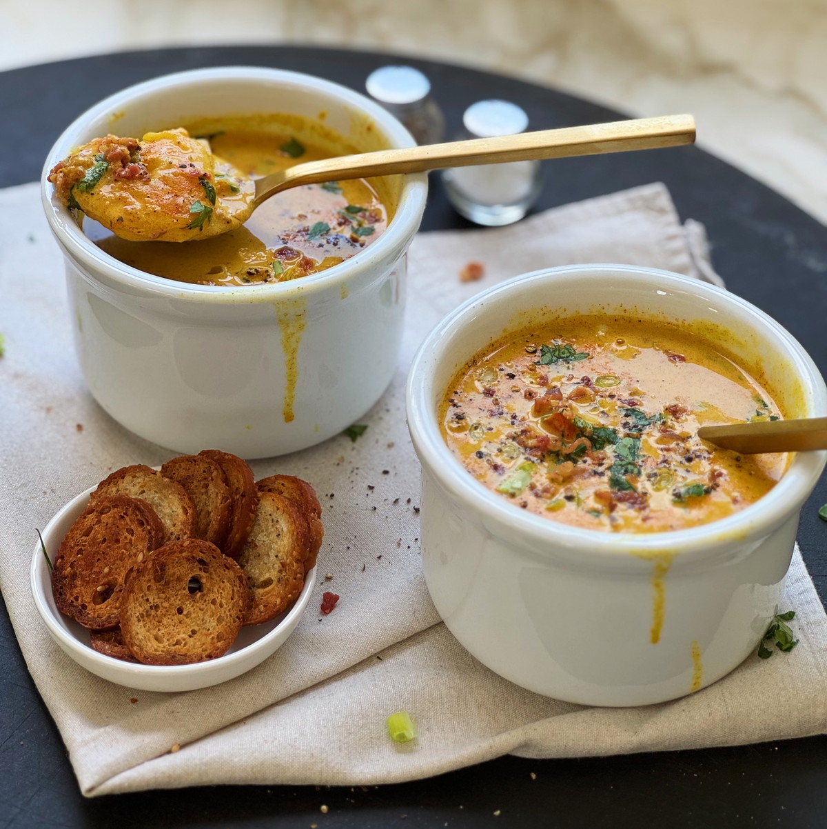 Cajun Gulf Shrimp & Corn Bisque