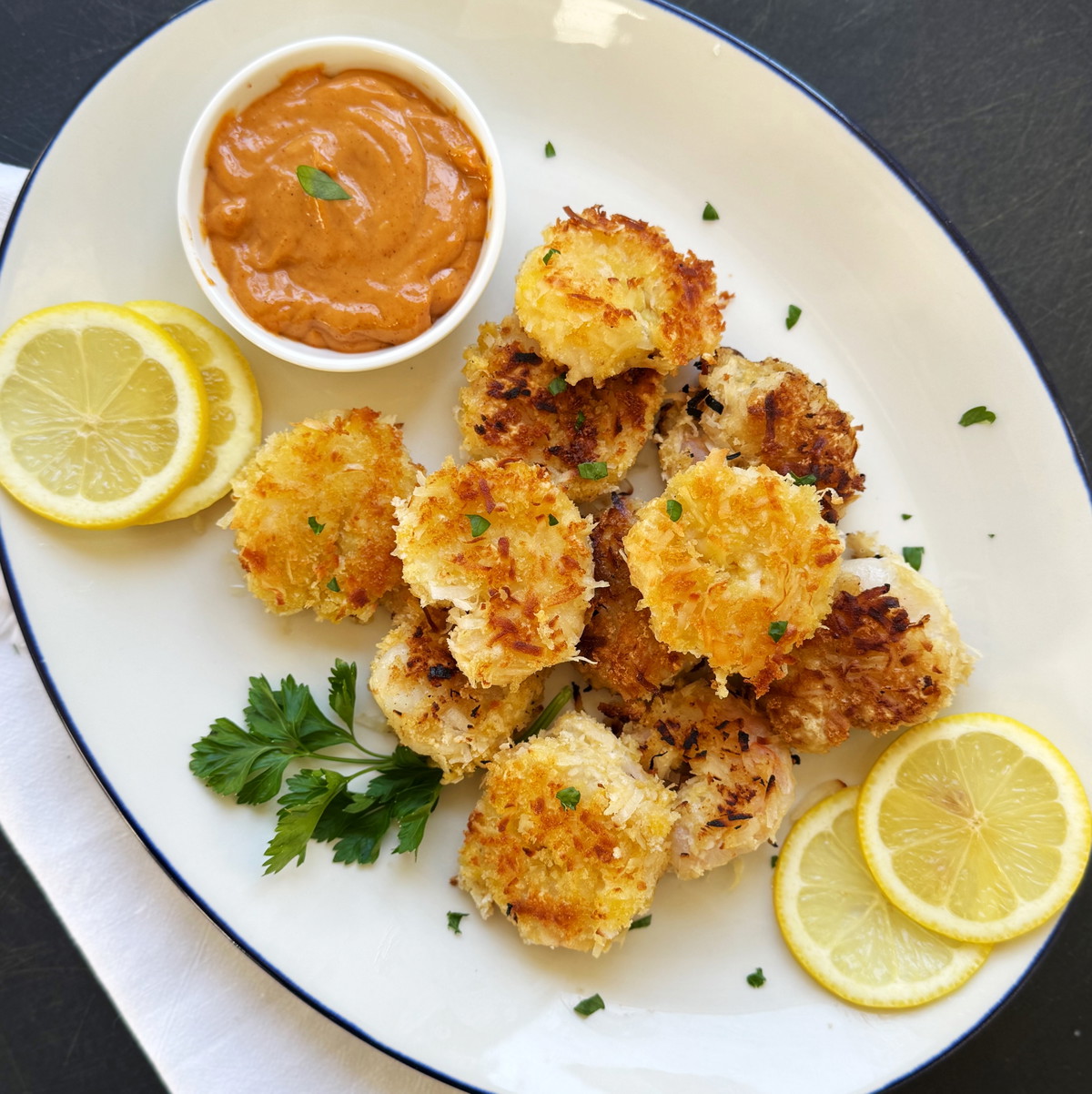 Easy Coconut Shrimp with Chipotle Mayo Sauce