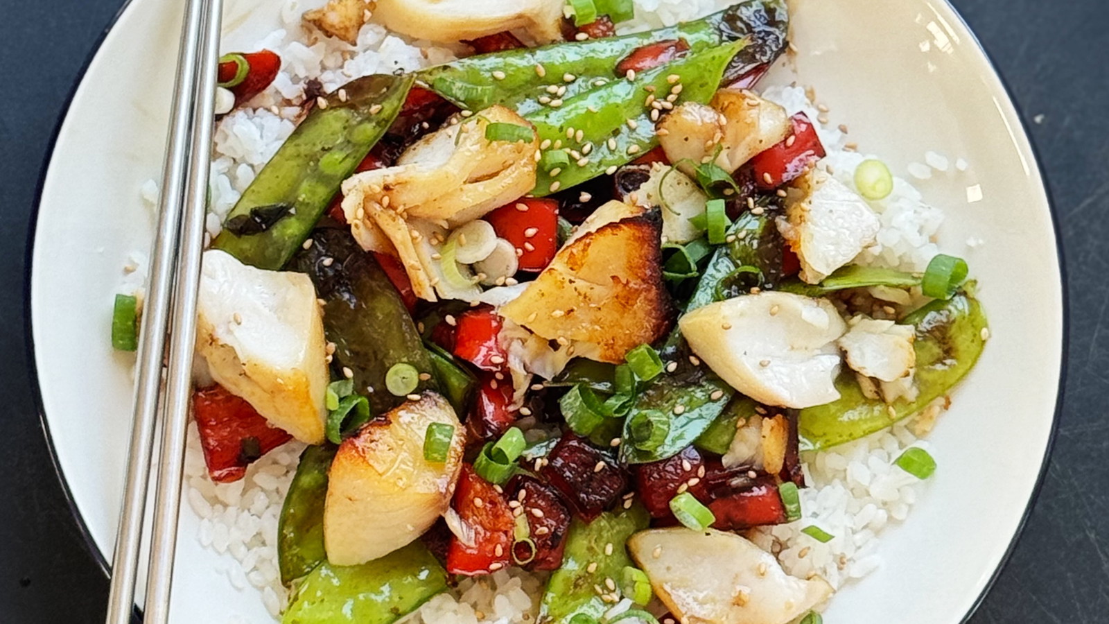 Image of Easy Miso Black Cod Stir Fry