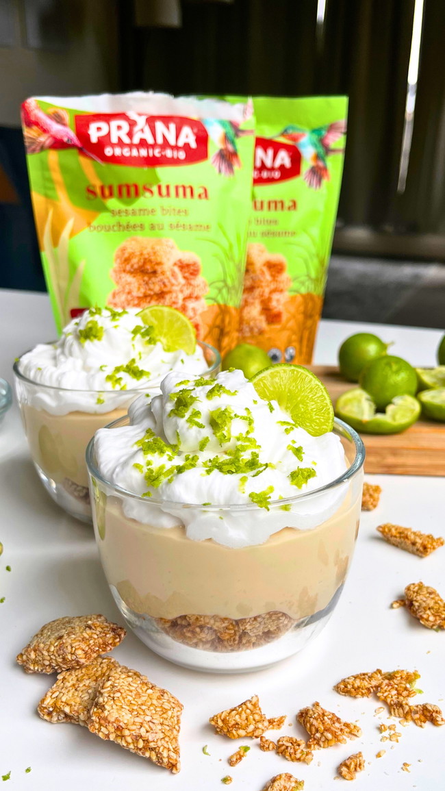 Image of Bol de yogourt protéiné façon Key Lime Cheesecake
