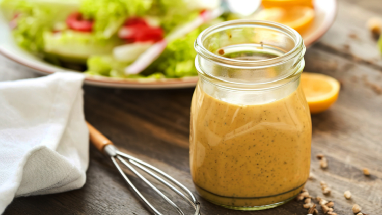 Orange, Honey & Mustard Salad Dressing