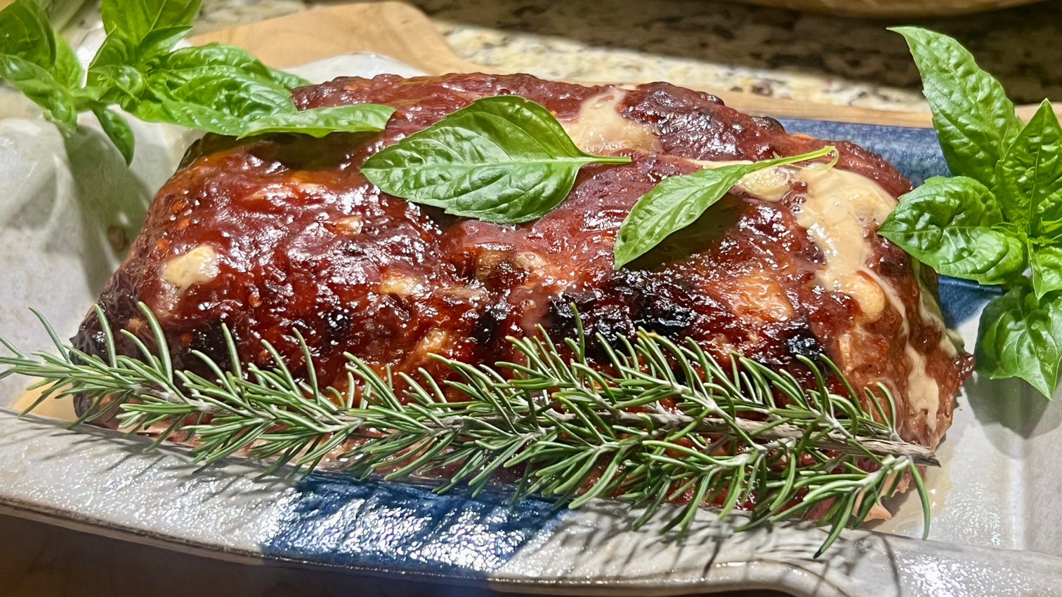 Image of Apple Pecan Smoked Turkey Meatloaf