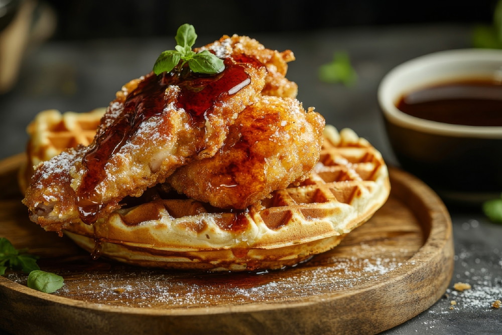 🍗Half & Half Chicken & Waffles
