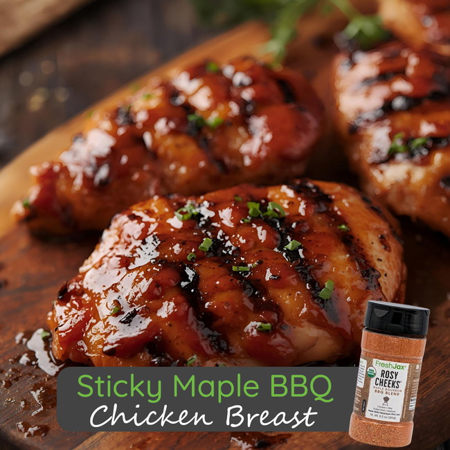 Image of Sticky Maple BBQ Chicken Breast