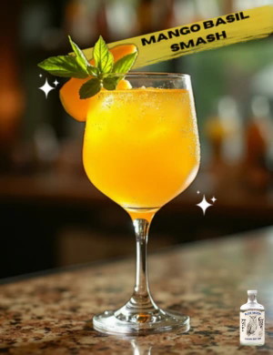 Mango Basil Highball
