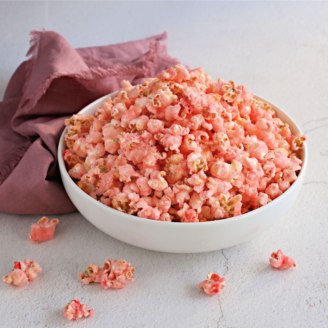 How to Make Pink Popcorn