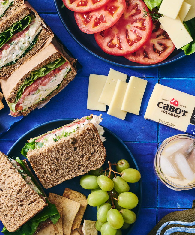 Image of Tzatziki Chicken Salad Sandwiches