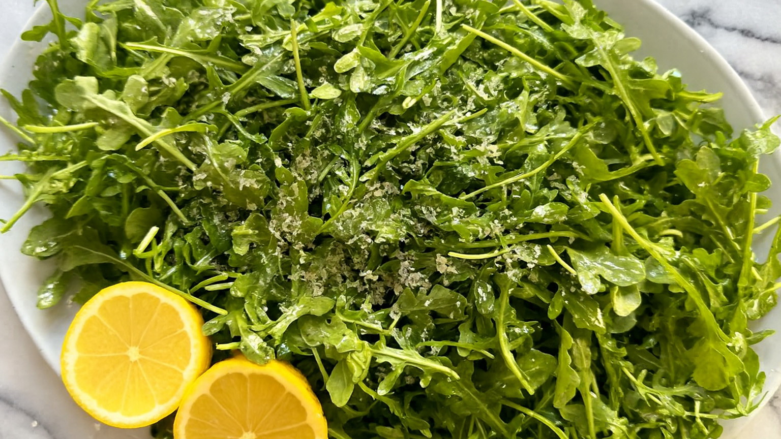 Image of Arugula Salad with Bright Lemon and Parmigiano 
