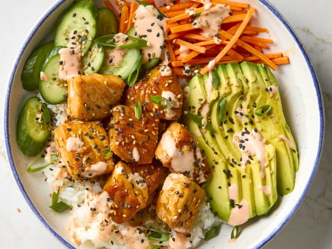 Image of Salmon Rice Bowls