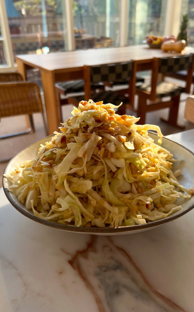 Image of Cabbage and Pine Nut Salad