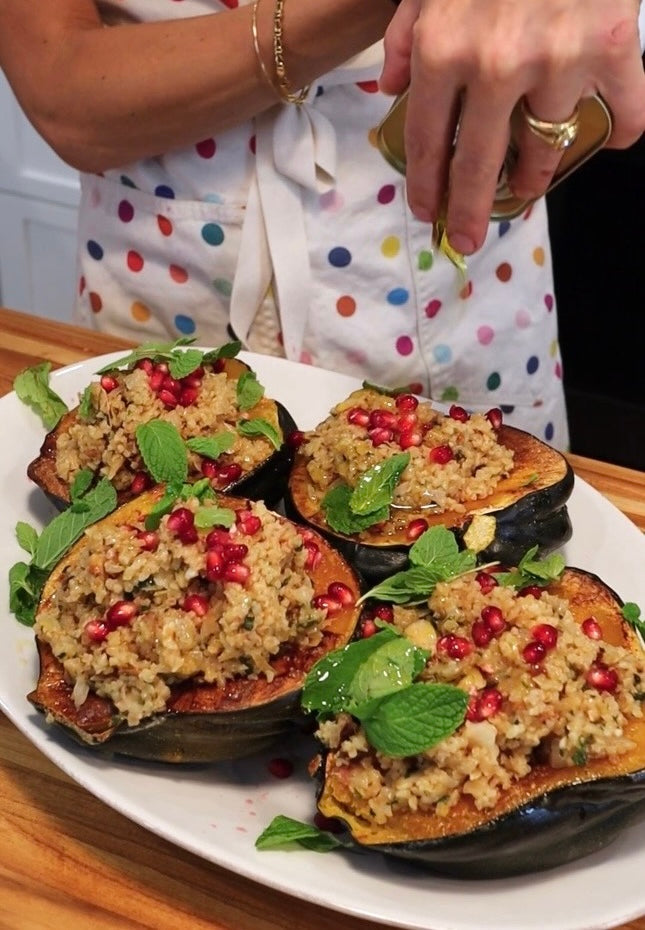 Image of Bulgur Stuffed Squash
