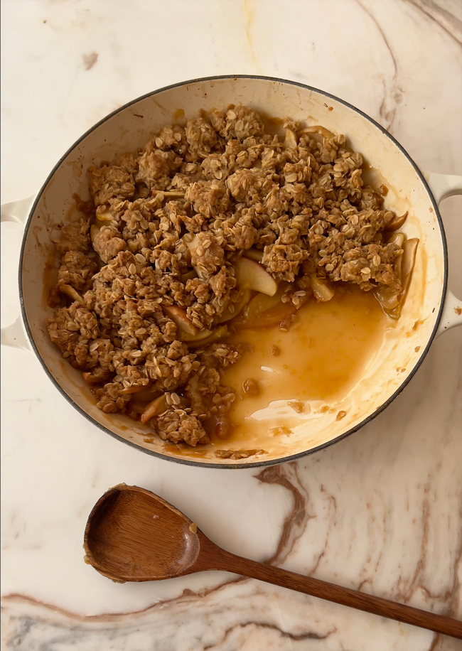 Image of Maple & Brown Butter Apple Crisp