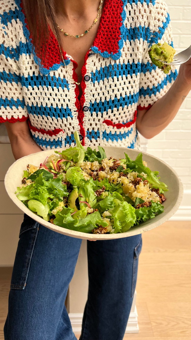 Image of Coriander Rice Crunch Salad