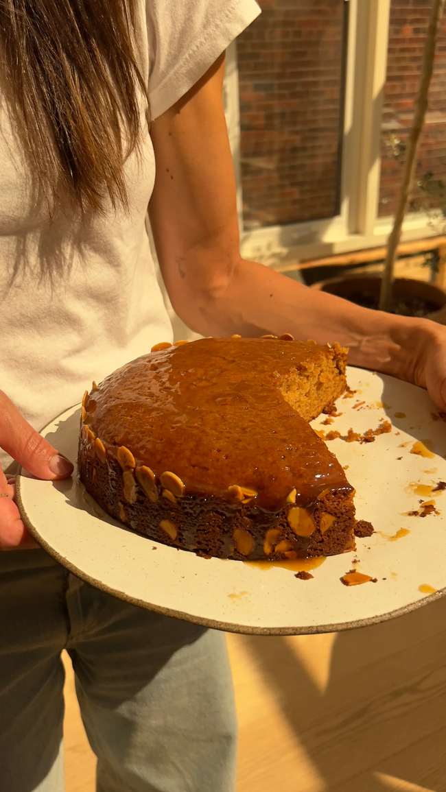 Image of Salted Honey Sticky Toffee Cake