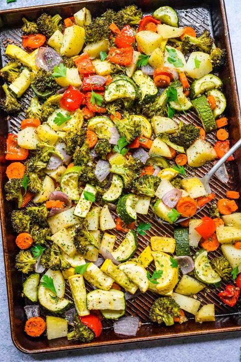 Image of Sheet Pan Vegetables