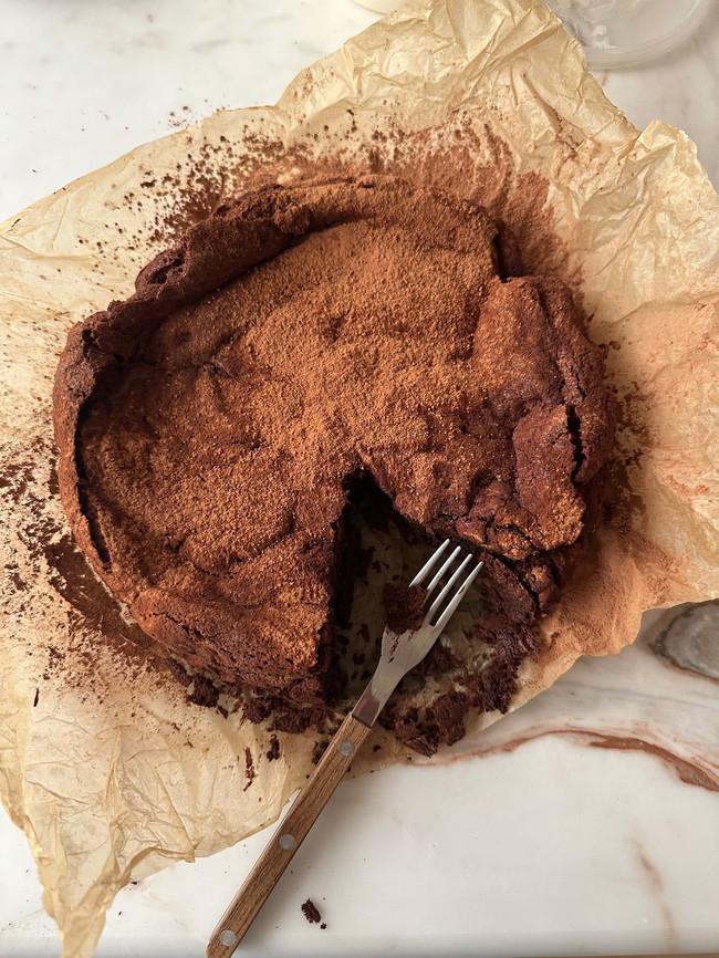Image of Espresso Cardamom Flourless Chocolate Cake