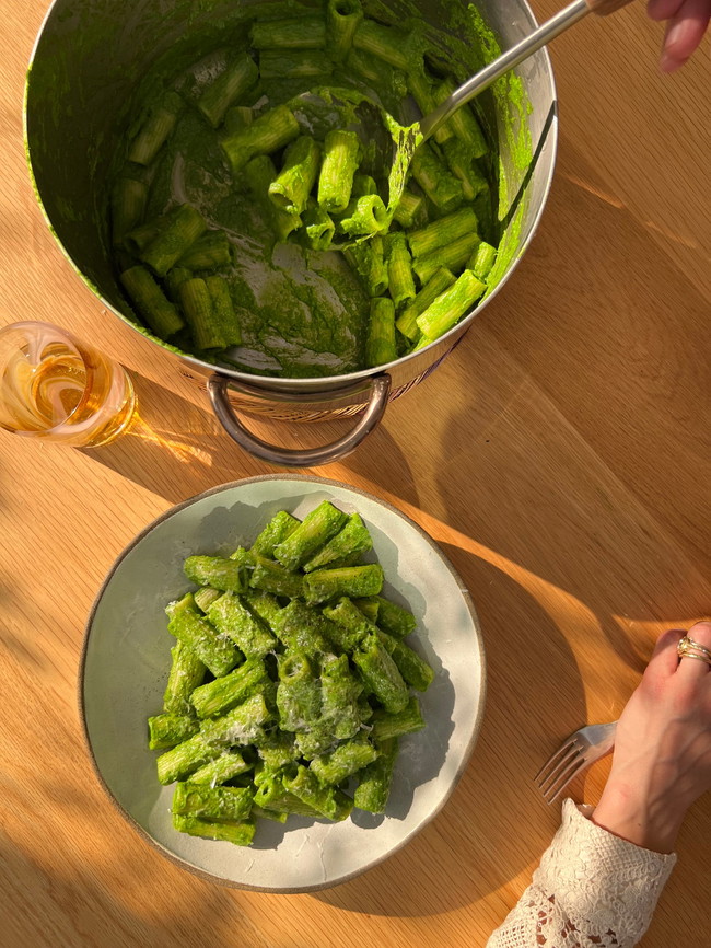 Image of Bright Spring Green Pasta